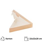 Kutija za pitu / pizza 220х220х200x40 mm kraft [50 kom/pak]