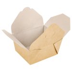 Papirnata posuda Fold Box 600 ml 110x90x65 mm, kraft 25 kom