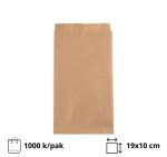 Papirnata vrećica 19х10сm kraft 1000/pak