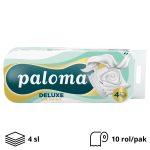 Toaletni papir Paloma Deluxe Sensitive Silk 4sl 10 rol/pak