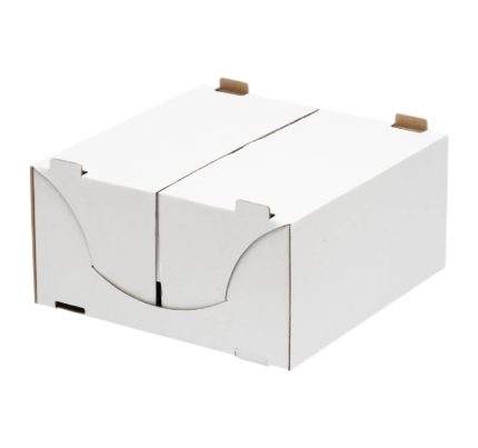 Kutija za torto 240х240х120 mm, bijela [10 kom/pak]