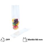 Celofanske vrećice OPP 80x40x180 mm 100 kom/pak