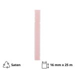 Satenska traka 16 mm x 25 m ružičasta