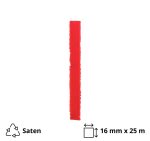 Satenska traka 16 mm x 25 m crvena