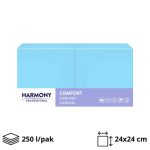 Papirnate salvete 2 sl 24x24 cm plava 250 l/pak