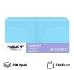 Papirnate salvete 2 sl 33×33 cm plava 250 l/pak
