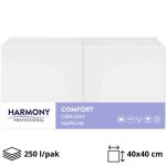 Papirnate salvete 2 sl 40×40 cm bijela 250 l/pak