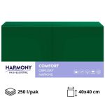 Papirnate salvete 2 sl 40×40 cm zelena 250 l/pak [8 kom/pak]