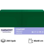 Papirnate salvete 2 sl 40×40 cm zelena 250 l/pak [8 kom/pak]
