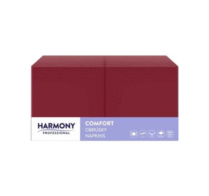 Papirnate salvete 2 sl 24×24 cm bordo 250 l/pak
