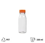 Boca PET 0,33 l d=38 mm s narančastim poklopcem [205 kom/pak]