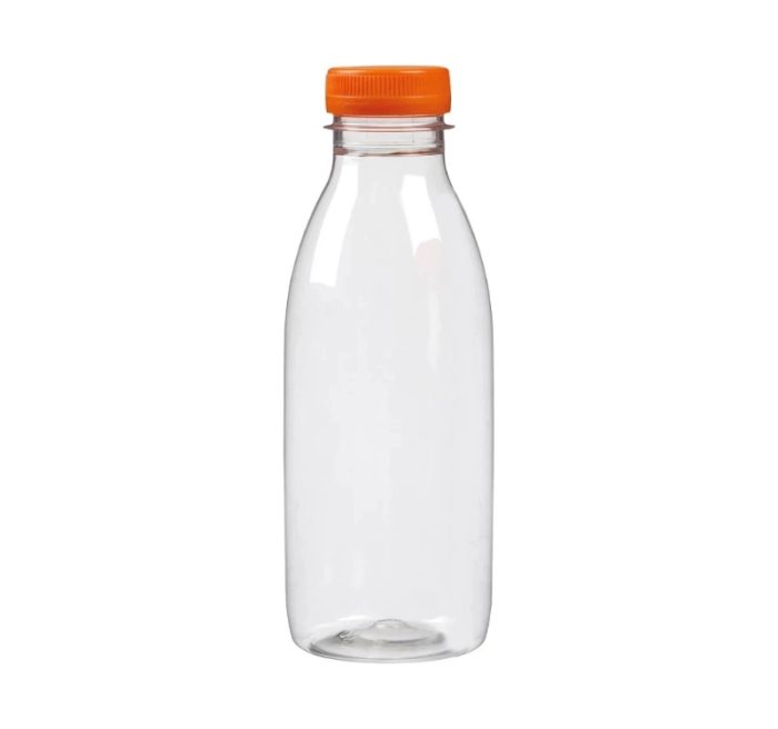 Boca PET 1 l d=38 mm s narančastim poklopcem [136 kom/pak]