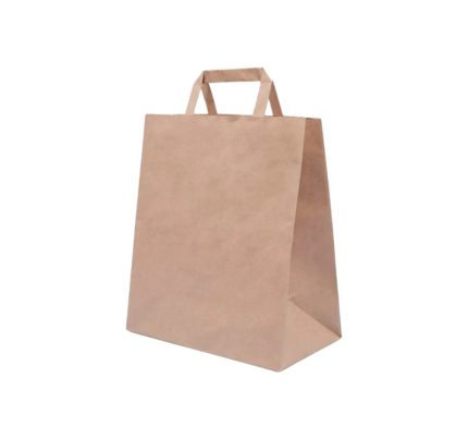 Papirnata vrećica sa ravnom ručkom 320х120х410 mm kraft 250 kom/pak