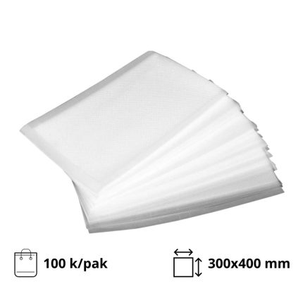 Reljefne vakuumske vrećice 300×400 mm 105 µm 100 kom