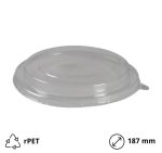 Poklopac rPET za posudu 1300 ml d=187 mm 50 kom
