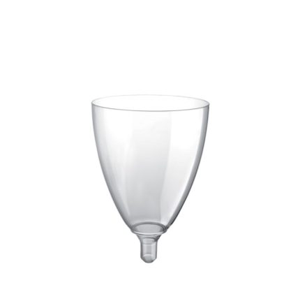 Čaša za vino PS 180 ml sa zlatnom drškom 20 kom/pak