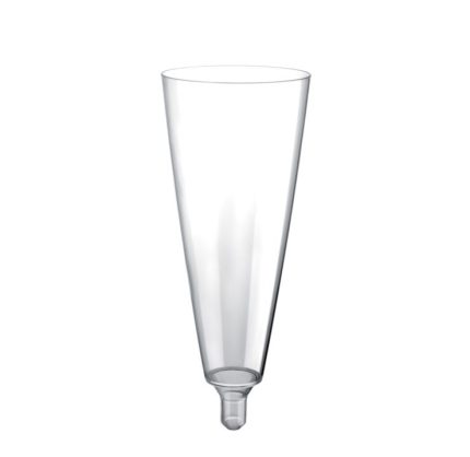 Čaša za šampanjac PS 160 ml sa prozirnom drškom 20 kom/pak
