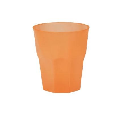 Čaša za koktel PP 250 (350) ml narančasta 20 kom/pak