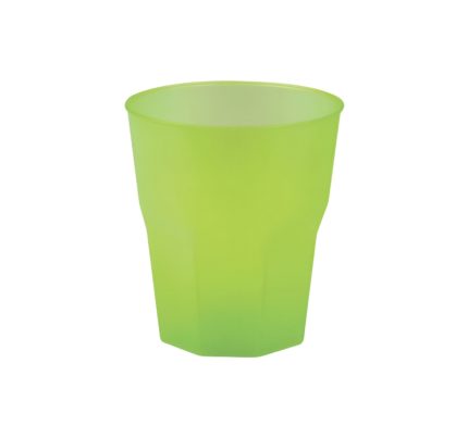 Čaša za koktel PP 250 (350) ml zelena 20 kom/pak