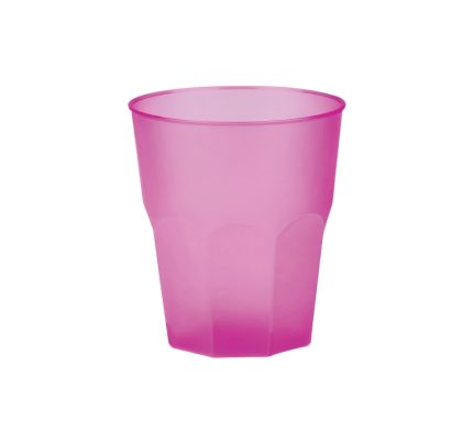Čaša za koktel PP 250 (350) ml fuksija 20 kom/pak