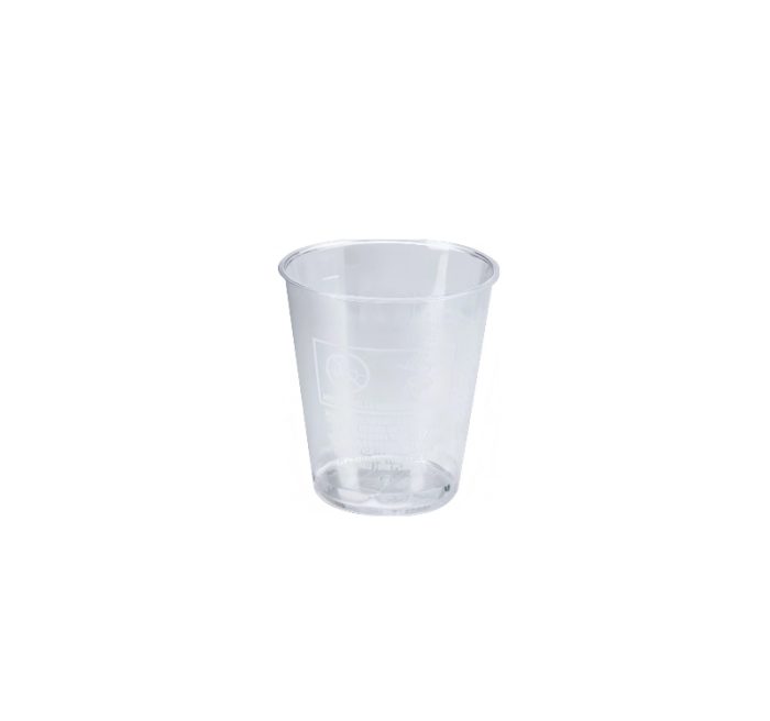 Čaša 40 ml prozirna 25 kom