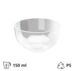 Fingerfood posudica PS 150 ml d=82 mm Zdjela prozirna 12 kom/pak