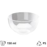 Fingerfood posudica PS 150 ml d=82 mm Zdjela prozirna 12 kom/pak