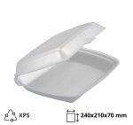 Ambalaža 1-del 240х210х70 mm XPS bijela 100 kom