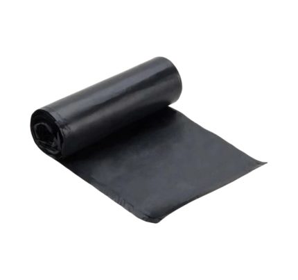 Vreća za smeće LLDPE/reciklat 120 l 70×105 cm 30 my crna 10 kom/rol