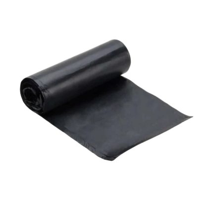Vreća za smeće LLDPE/reciklat 120 l 70×110 cm 35 my crna 25 kom/rol