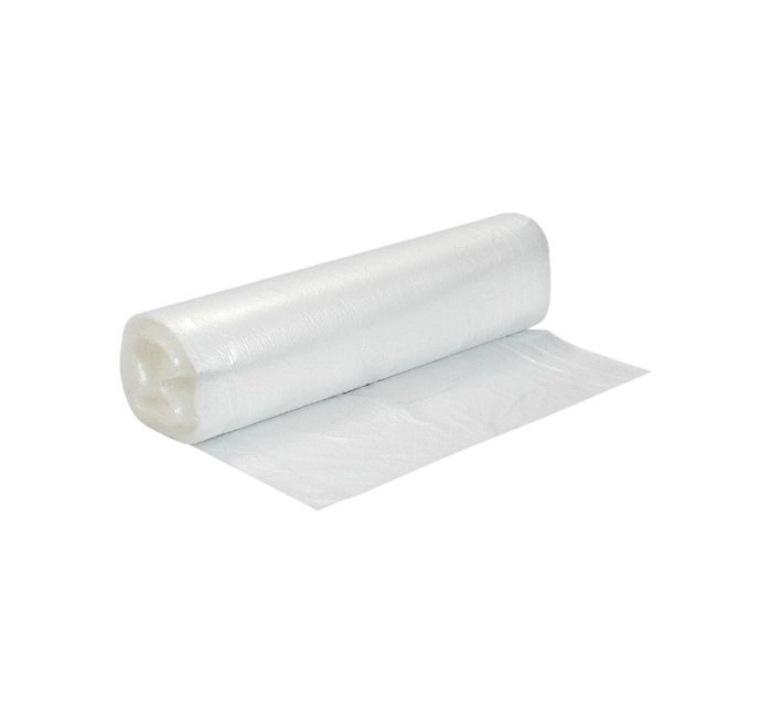 Vreća za smeće HDPE/virgin 30 l 50×60 cm 15 my prozirna 40 kom/rol