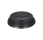 Poklopac s rupom PP d=80 mm crna 100 kom