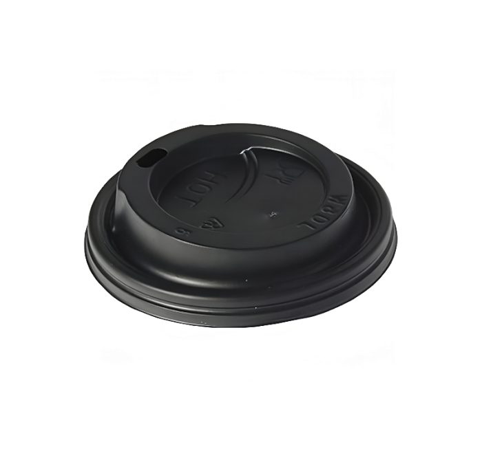 Poklopac s rupom PS d=90 mm crni 100 kom