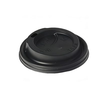 Poklopac s rupom PS d=90 mm crni 100 kom