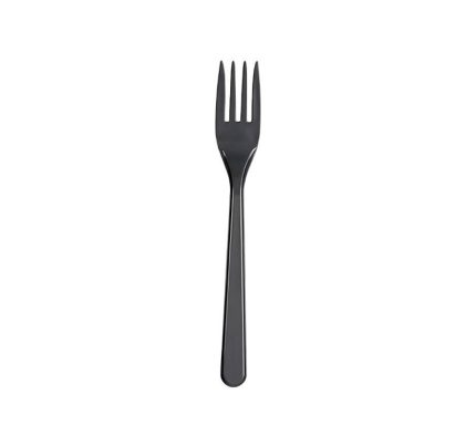 Plastična vilica PP 18,2 cm tamno siva 50 kom