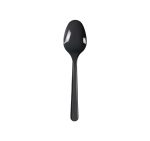 Plastična žlica PP 18,5 cm tamno siva 50 kom