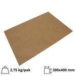 Papir za zamatanje hamburgere 300х400 mm kraft 500 kom