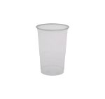 Čaša rPet 200 ml prozirna tvrde sa žigom d=78 mm 50 kom