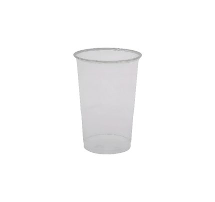 Čaša rPet 200 ml prozirna tvrde sa žigom d=78 mm 50 kom