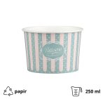 Papirnata skodelica 250 ml (8oz) d=92 mm, h=58 mm  ICE CREAM design  50 kom