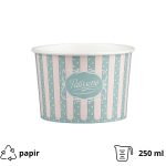 Papirnata skodelica 250 ml (8oz) d=92 mm, h=58 mm  ICE CREAM design  50 kom