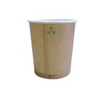 Papirnata posuda 440 ml d=93,5 mm kraft, bez poklopca 30 kom