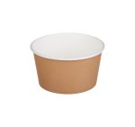 Papirnata posuda Tambien ECO 380 ml d=110 mm h=60 mm kraft, bez poklopca 50 kom