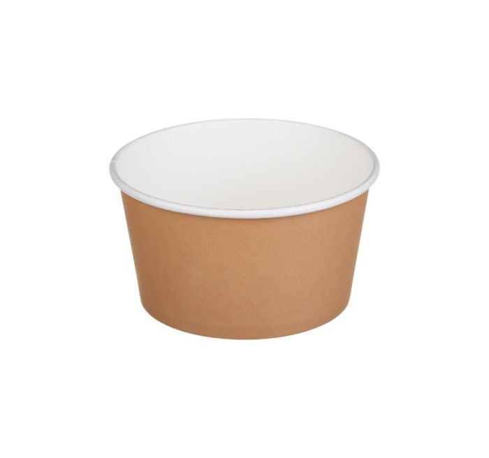 Papirnata posuda Tambien ECO 380 ml d=110 mm h=60 mm kraft, bez poklopca 50 kom