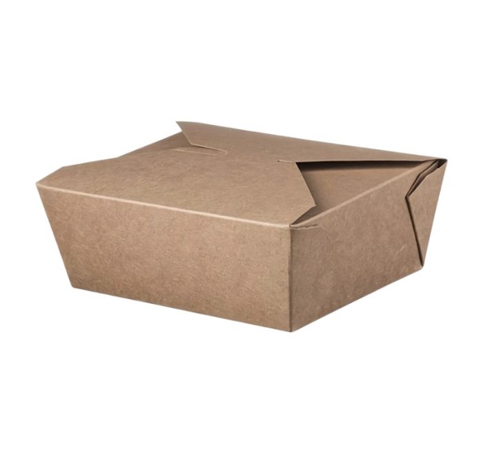 Papirnata posuda  Take Away 1500 ml 170x145x65 mm, kraft 50 kom
