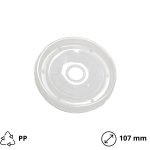Poklopac PP za posudu papirnatu 380-520ml d=107 mm (OBlid380-520) 25 kom