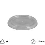 Poklopac PP d=110 mm proziran 50 kom