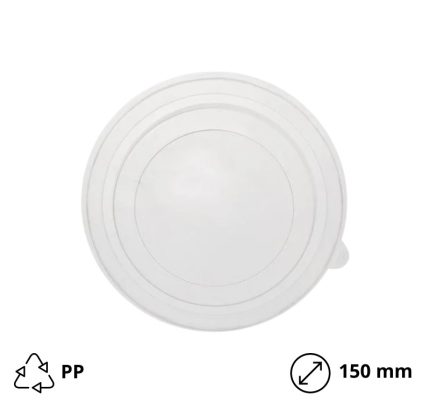 Papirnata posuda za poklopcem 750 ml d=150 mm kraft, komplet, 50 kom