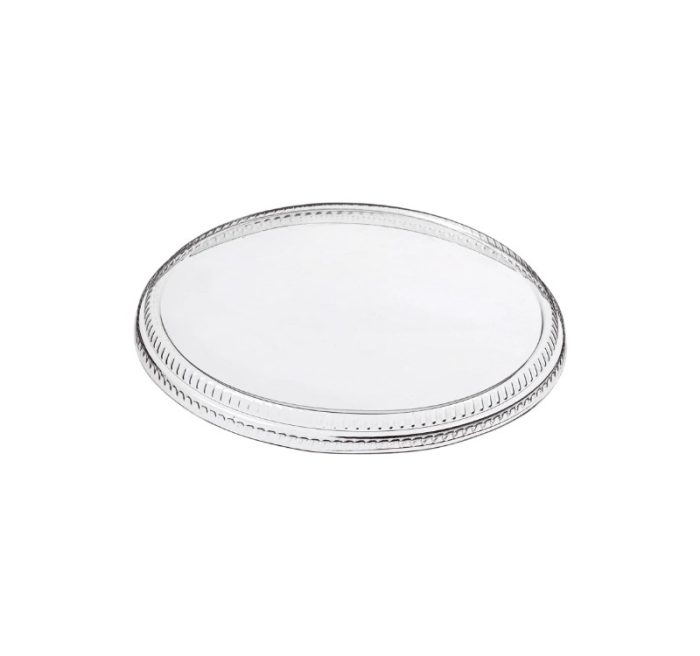 Poklopac rPET za posudico Vintage 700 ml d=119 mm h=13 mm 50 kom