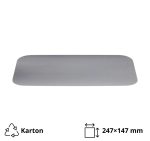 Poklopac za alu posudu 1125 ml 247×147 mm 100 kom